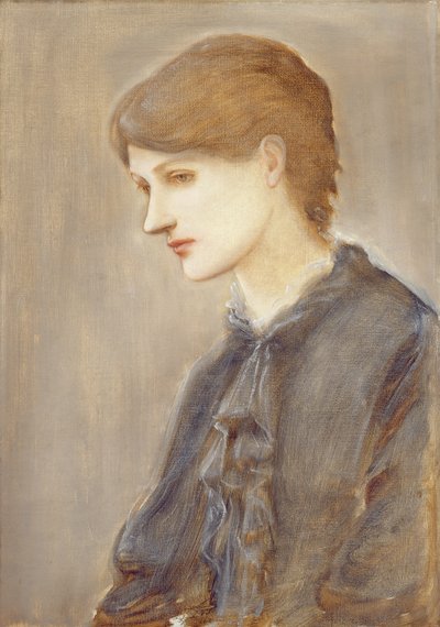 Portrait of Marie Spartali by Edward Burne Jones